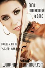 Anna Mlinarikov and Band